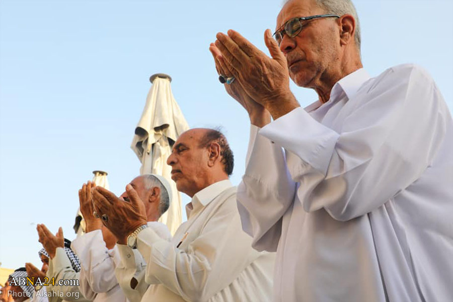 تقارير مصورة / صلاة عيد الأضحى المبارك في مسجد السهلة المعظّم