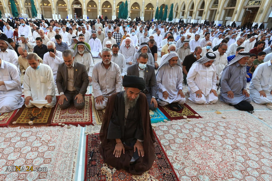 تقارير مصورة / إقامة صلاة عيد الأضحى المبارك في مسجد الكوفة 