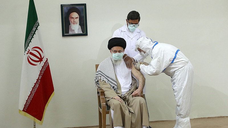 Jagoran Juyin Juya Halin Musulunci Ya Yi Alluran Riga Kafin Cutar Covid19 Karo Na Biyu A Yau Jumma’a