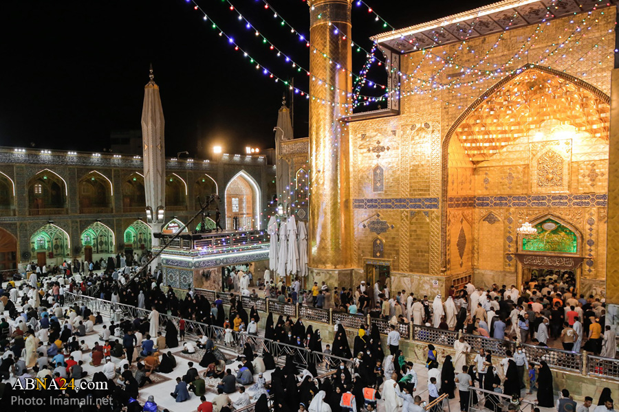 تقارير مصورة / قراءة دعاء كميل في حرم امير المؤمنين (ع)