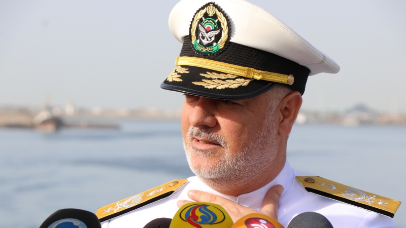 خلیج فن لینڈ میں ایرانی بحری بیڑے کی موجودگی ایک تاریخی واقعہ ہے: ایڈمرل خانزادی