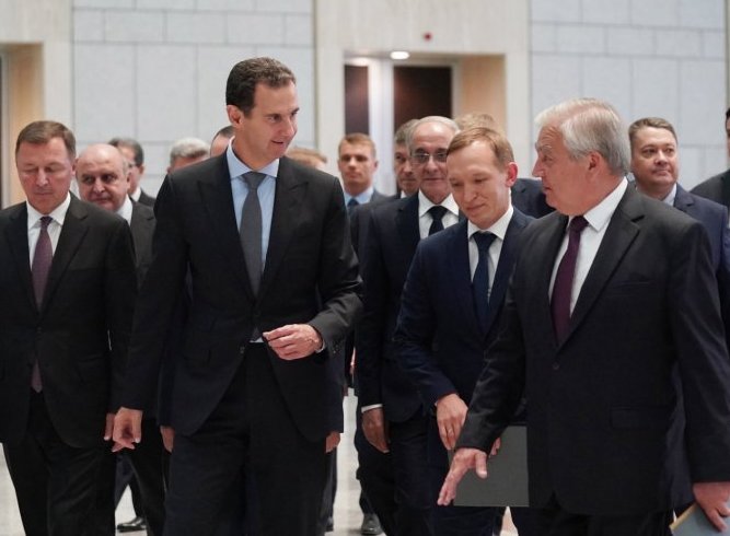 الرئيس الأسد يستقبل مبعوث الرئيس الروسي..هذا ما دار بينهما 