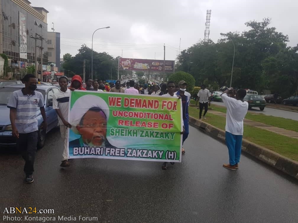 Photos: 'Free Zakzaky' protest held Abuja, Nigeria 26.07.2021