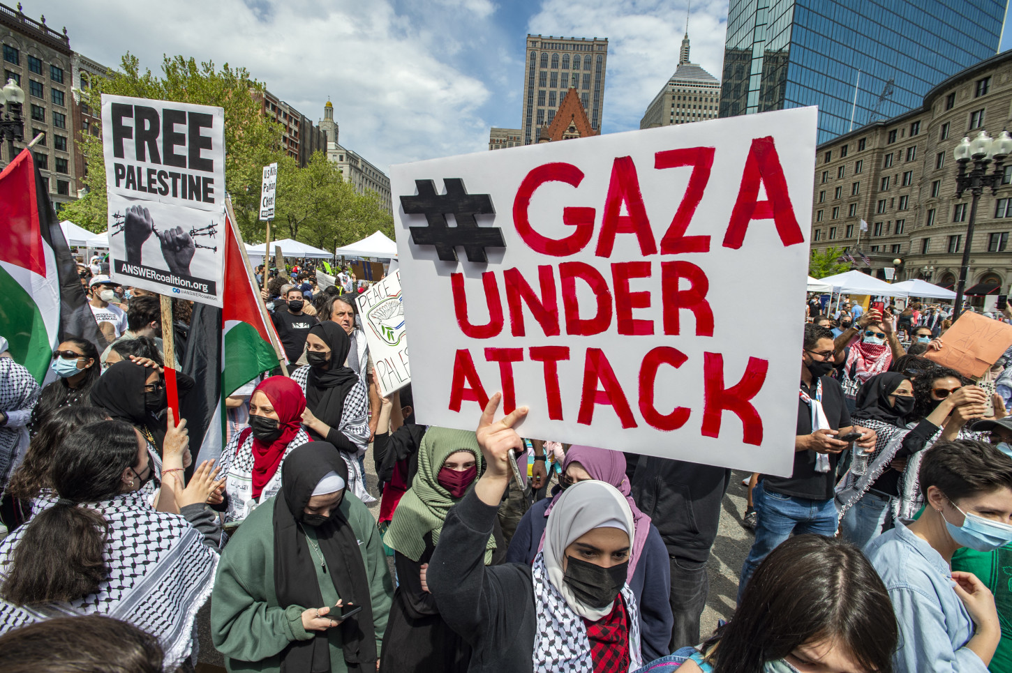 اعتداء على متضامنين مع فلسطين في كاليفورنيا