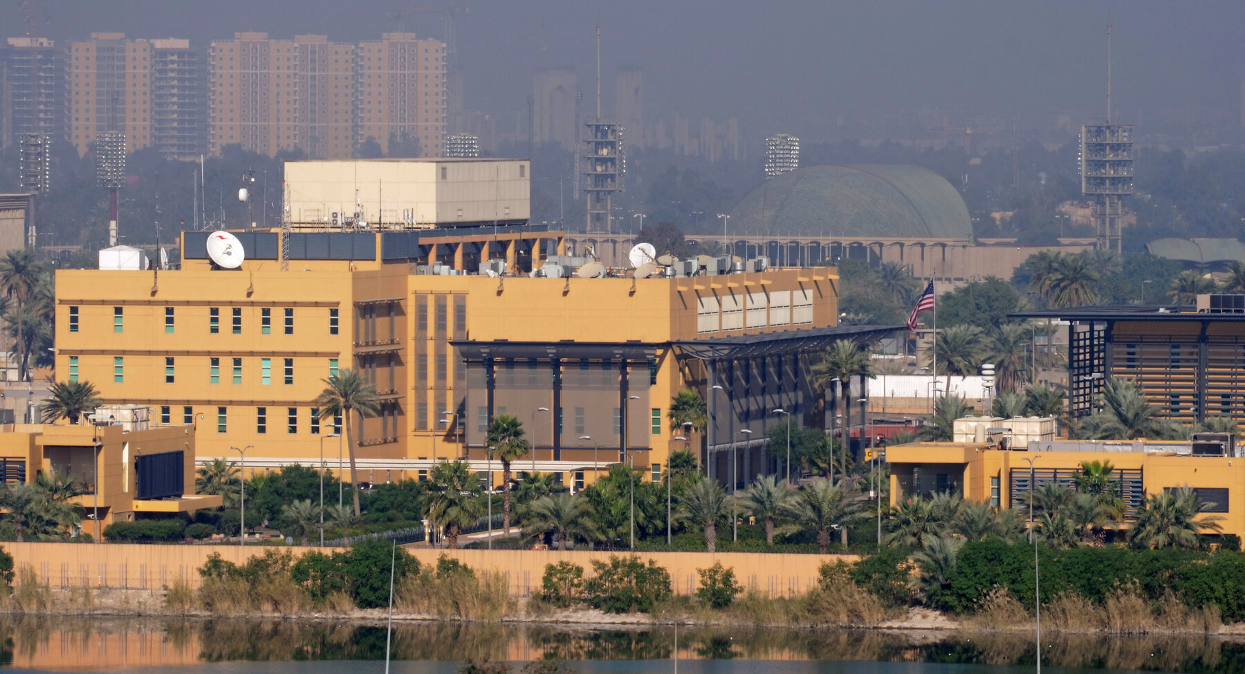 Two rockets fired toward al-Tawheed Base inside US embassy in Iraq