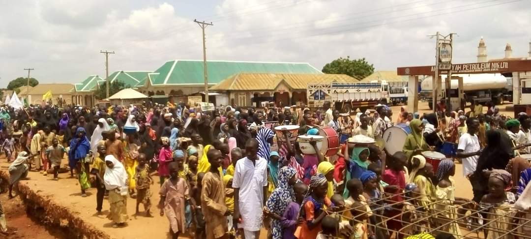 Photos 2: Hundreds take part in Sheikh Zakzaky's Freedom March in Contagora, Nigeria