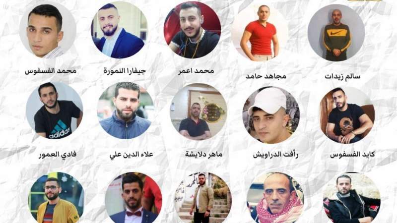 16 أسيرا فلسطينيا يواصلون الإضراب في سجون العدو الصهيوني