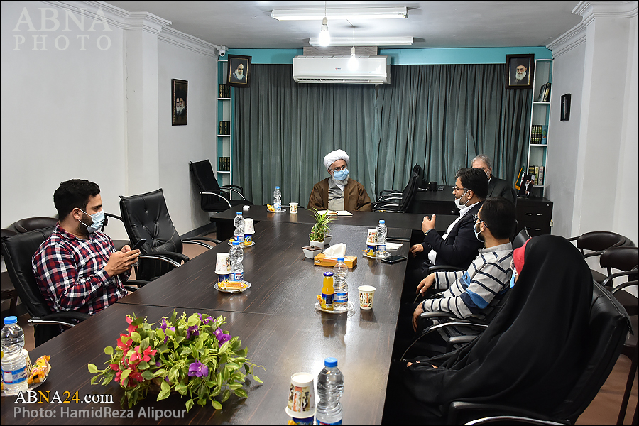 Director, reporteros de la Agencia de Noticias Fars en Gilan se reúnen con el Secretario General de Asamblea Mundial de Ahlul Bait (P) 