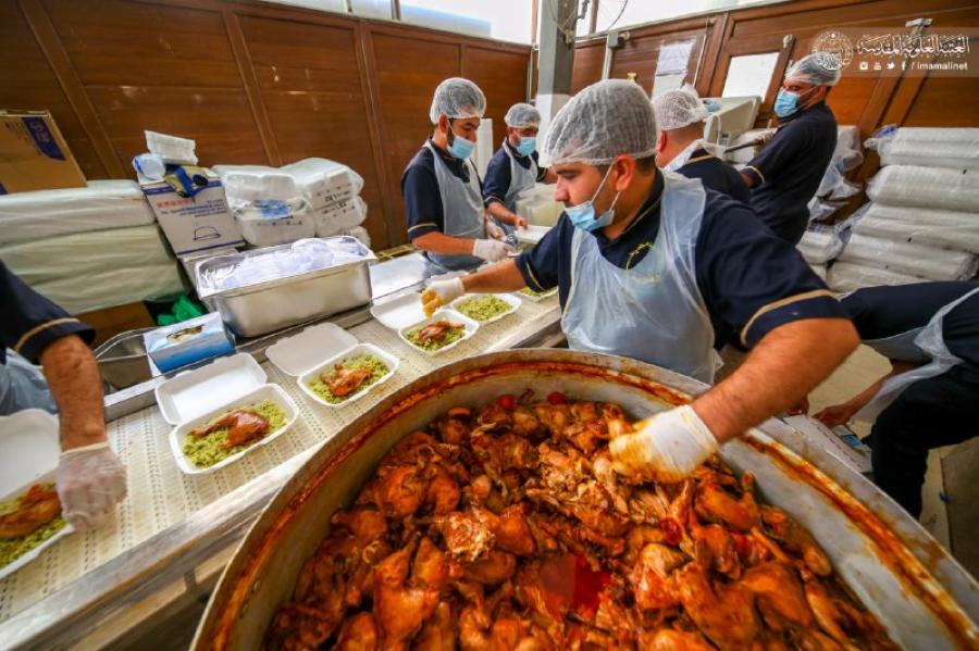 Photos: Distribution thousands of meals on occasion of Eid al-Ghadir at Imam Ali holy shrine