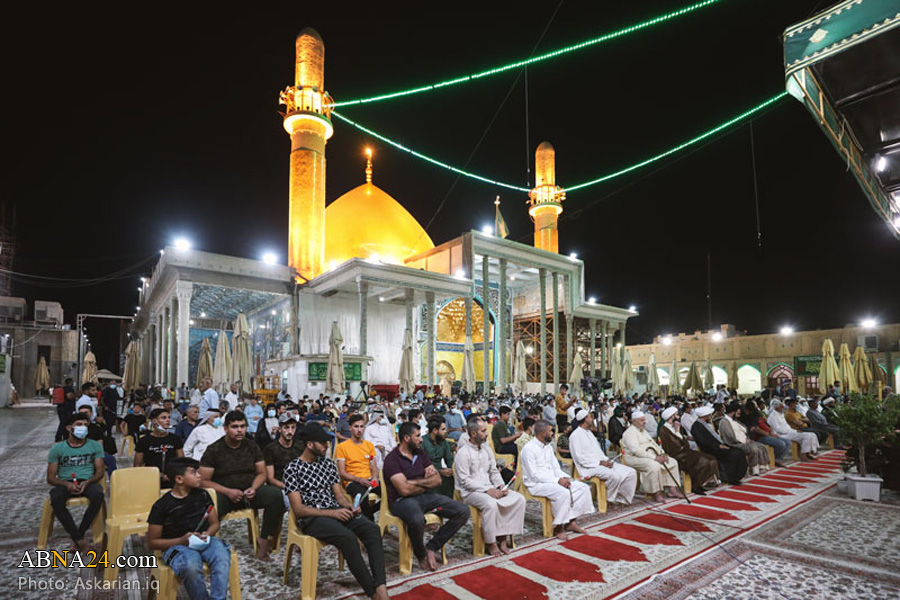  تقارير مصورة / احتفال بمناسبة عيد الغدير في حرم الإمامين العسكريين (ع)