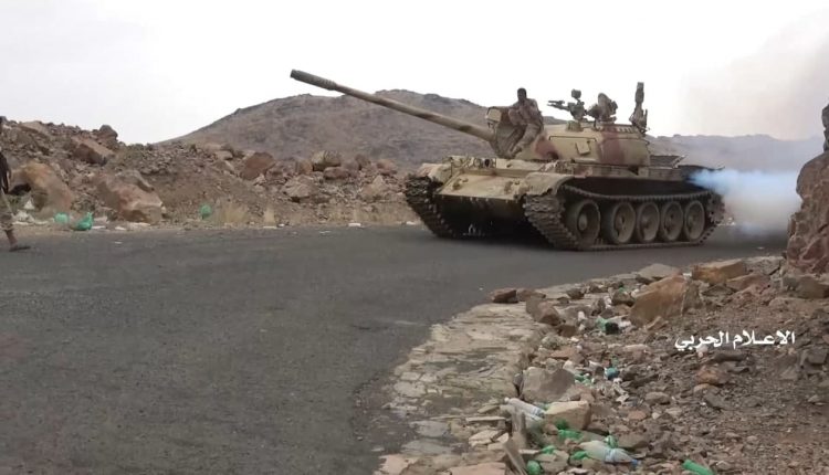 تقارير مصورة / مشاهد تطهير مديرتي نعمان وناطع في محافظة البيضاء اليمنية