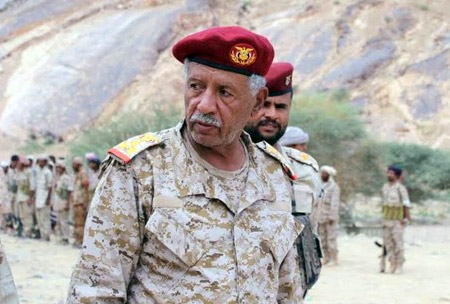 إصابة خطيرة لقائد قوات العدوان السعودي في محور بيحان