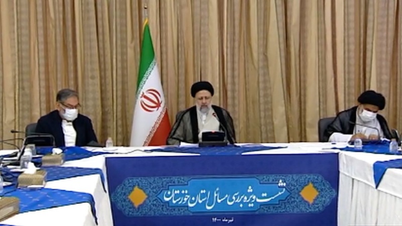 یەکەم کۆبوونەوەی فەرمیی سەرۆک کۆماری ئیسلامیی ئێران دوای تەنفیز