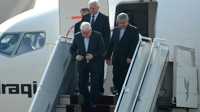 Il presidente iracheno a Tehran per cerimonia giuramento Raisi