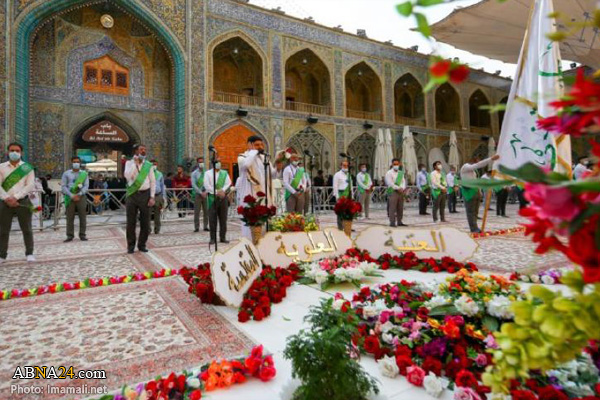 تصویری رپورٹ/ حرم امام علی (ع) میں جشن عید مباہلہ