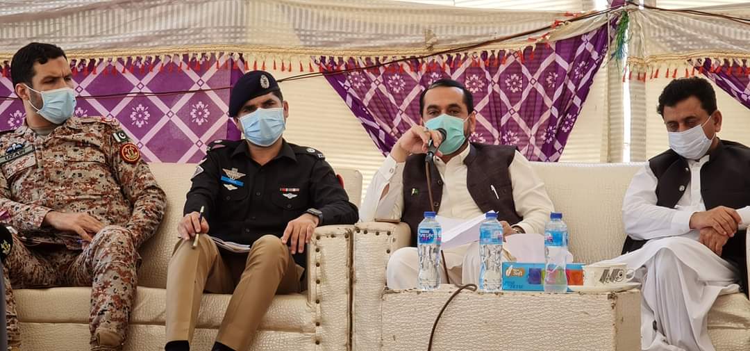 Photos: Security officials of Karachi arranged a meeting with Shia figures for upcoming Muharram 1443