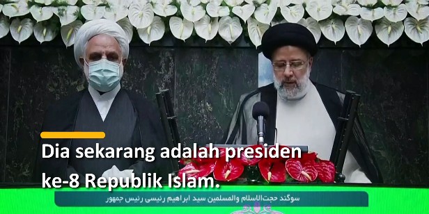 Raisi Dilantik Sebagai Presiden Baru Iran