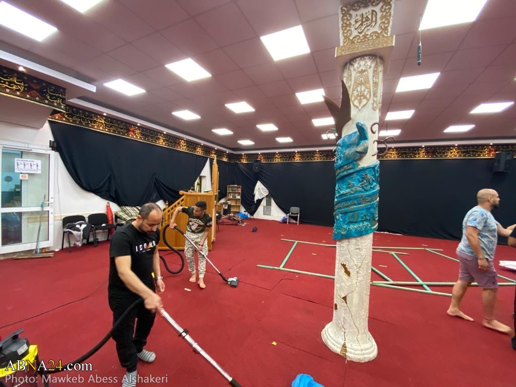 Photos: Abess Shakeri Mawkeb in Cologne, Germany preparing for Muharram 1443