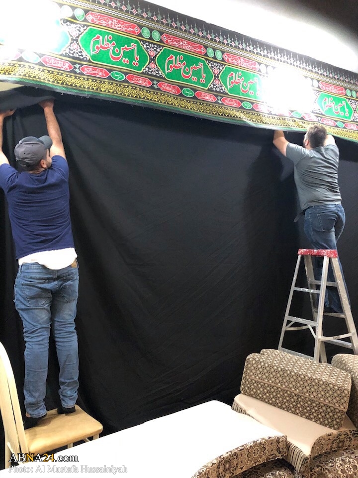 Photos: Al-Mustafa Hussainiyah in Hamilton, Canada prepare for Muharram 1443