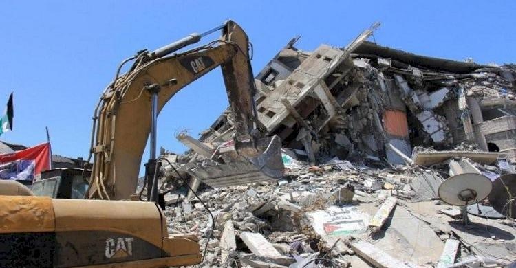 الاحتلال الإسرائيلي يهدم منشآت تجارية في بلدة يعبد غرب جنين