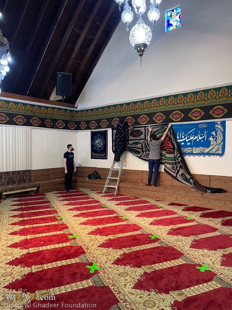 Photos: Al Ghadeer charitable foundation in New Jersey preparing to receive holy month of Muharram