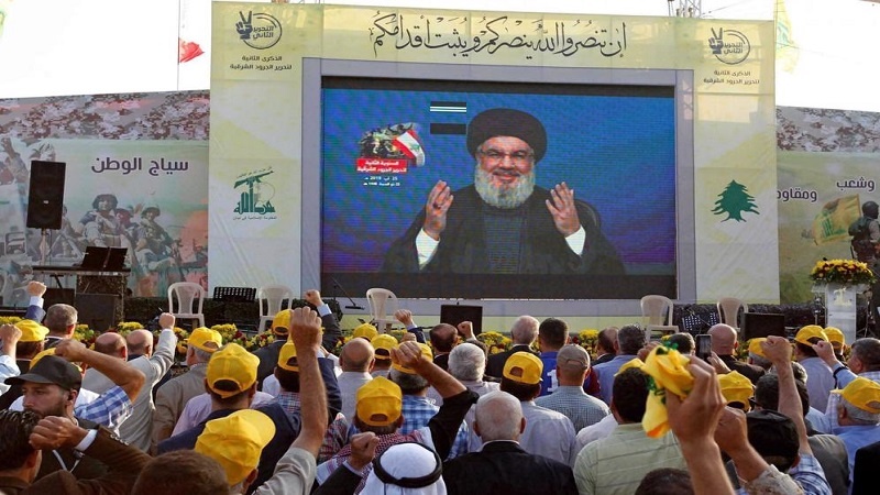 Fighters of Lebanese Hezbollah resistance movement  reaffirm pledge of allegiance to Sayyed Nasrallah