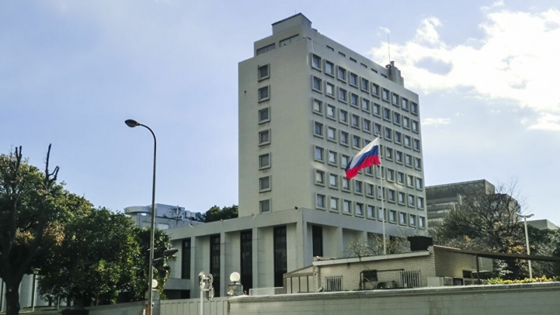 ロシア外務省が、在日大使館近くの抗議行動についてコメント