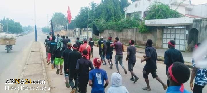 Photos: Muharram march by Zaria youth