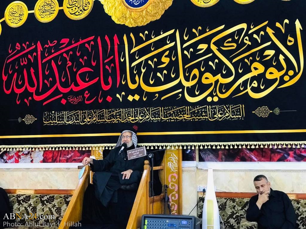 تقارير مصورة / مجلس عزاء حسيني بمؤسسة اهل البيت (ع) للثقافة والارشاد في الحلة