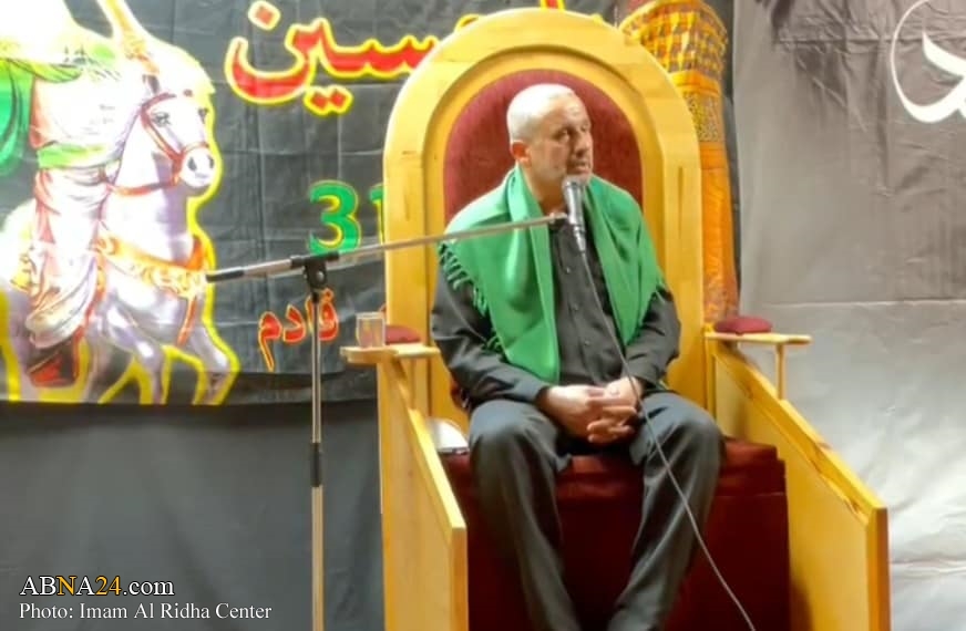 تقارير مصورة / إقامة مجلس عزاء حسيني بالليلة الأولى من محرم في مركز الامام الرضا (ع) في بوتروب