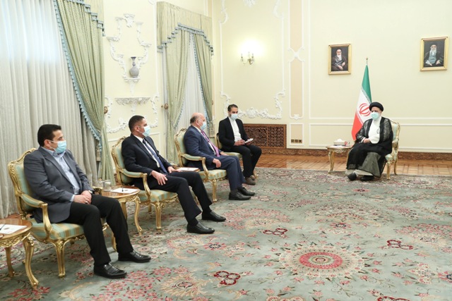 Pres. Raisi: Iran has always been concerned about resolving issues in Iraq 