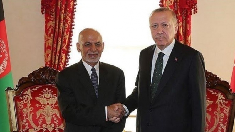 Erdoğan Afgan mevkidaşı ile görüştü