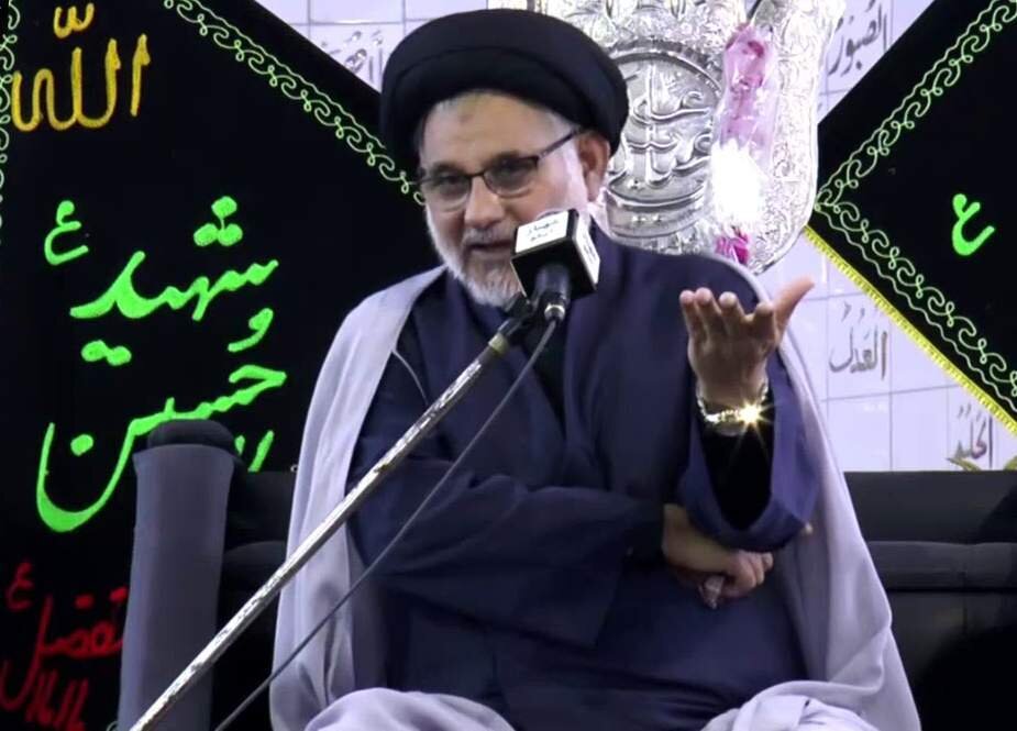 ظلم اور جبر کے سامنے سر نہ جھکانا ہی معرکہ کربلا کی روح ہے:علامہ حسن ظفر نقوی