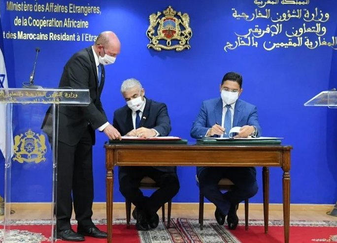 ضمن اجراءات التطبيع.."المغرب والكيان الاسرائيلي" يوقعان 3 اتفاقيات 
