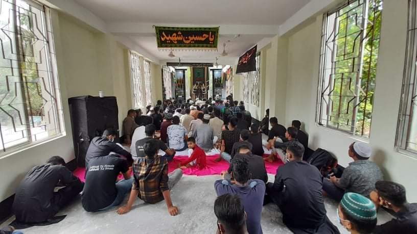 Photos: 3rd day of Muharram mourning ceremony at Hazrat Zahra Hussainiya in Phultala of Khulna, Bangladesh