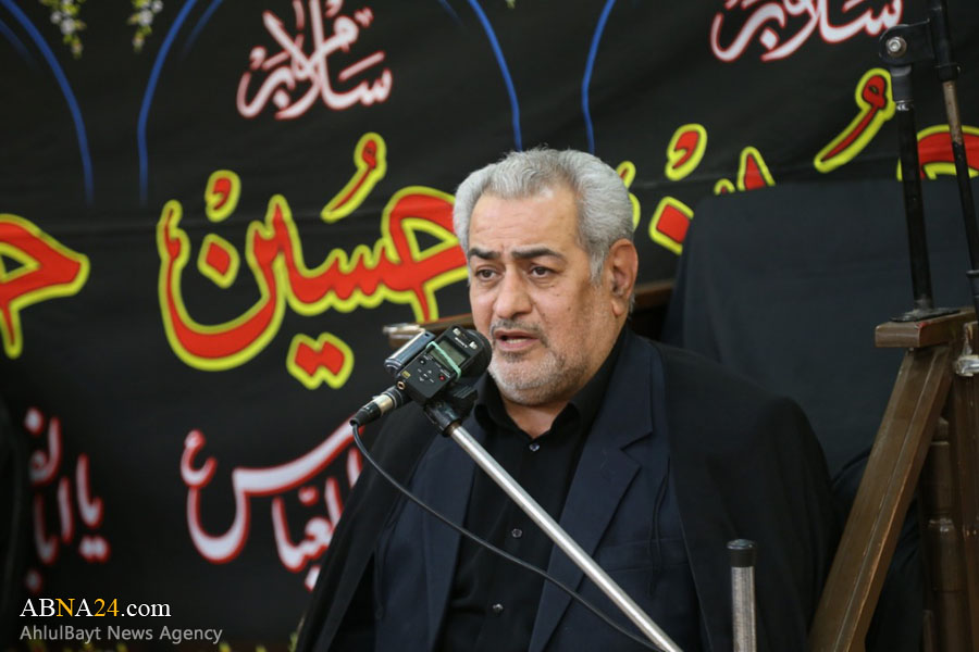 تقارير مصورة / مجلس عزاء حسيني في مكتب آية الله "فاضل لنكراني" بقم المقدسة