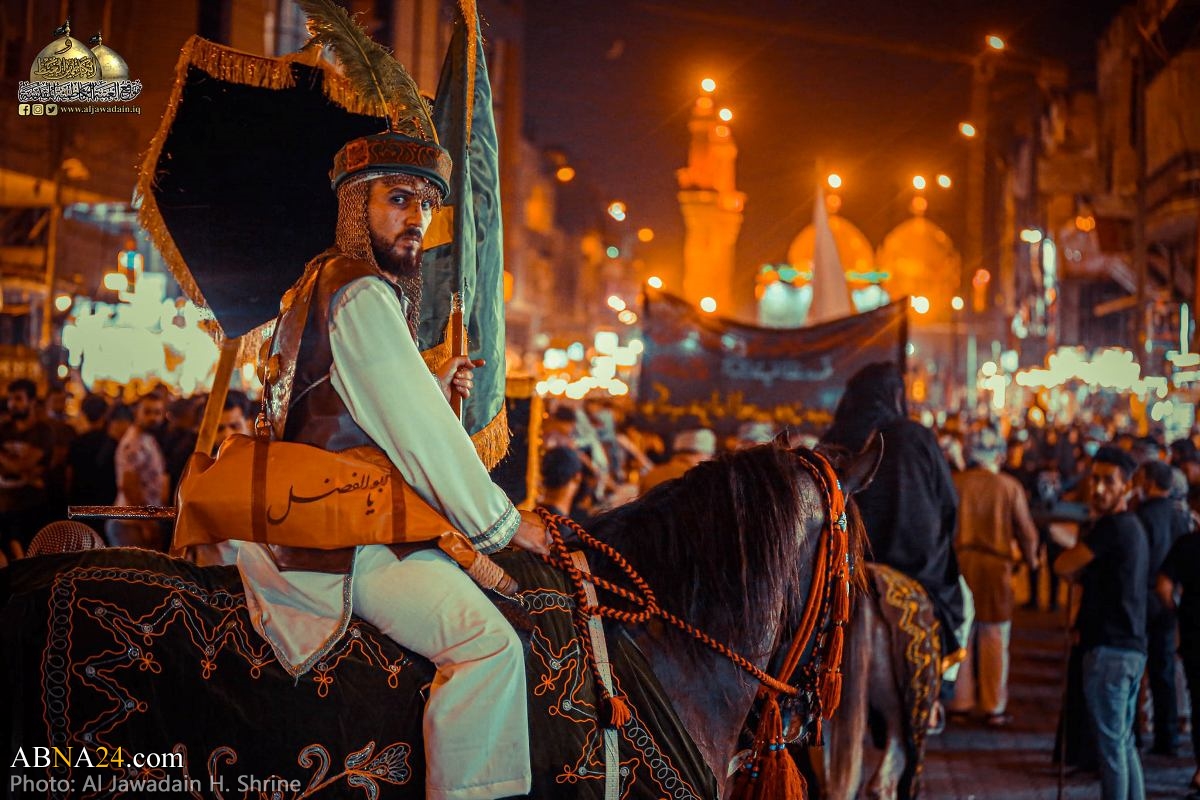 Photos: Spiritual atmosphere around Kadhimiya Holy Shrine during Muharram mourning days 