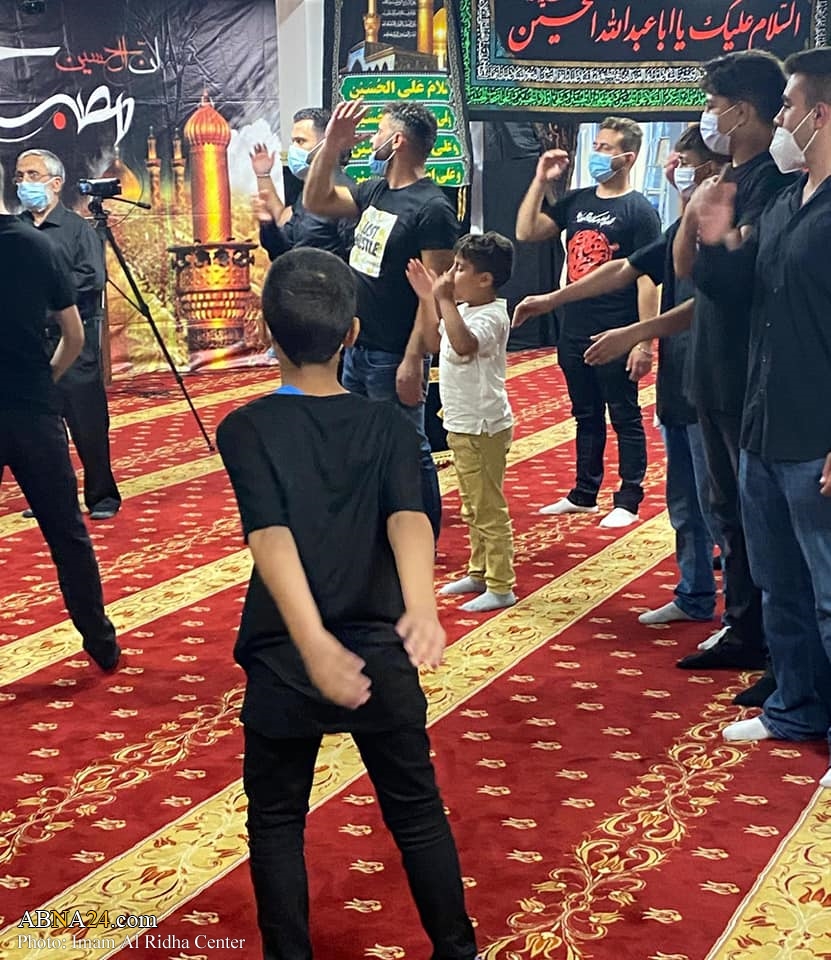 Photos: 3rd night of Muharram mourning at Imam Al-Rida center of Bottrop, Germany