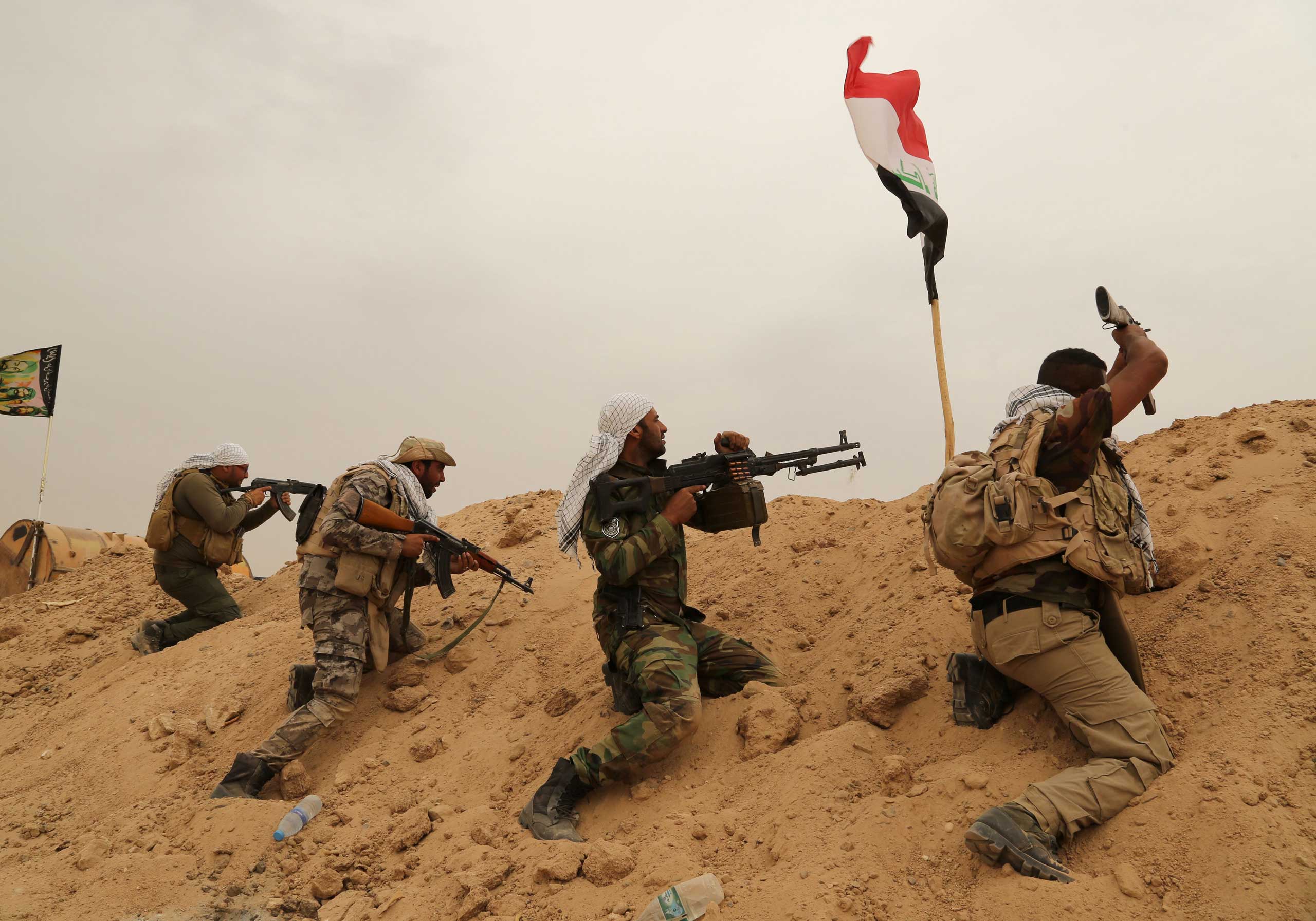 Iraqi army thwarts terrorist operation near Fallujah