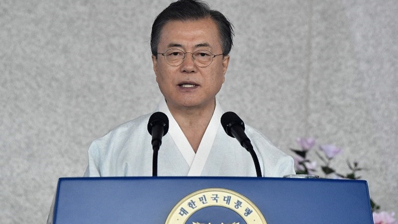 韓国大統領、「日本との対話の扉は常に開いている」