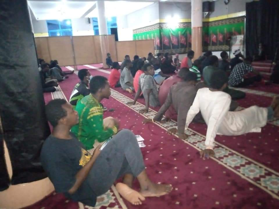 تقارير مصورة / مجلس عزاء حسيني في أول الليلة من محرم بمدينة أكرا