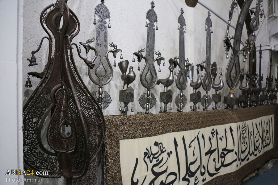 تقارير مصورة / التراث الثقافي للعزاء الحسيني في متحف السيدة المعصومة (ع) بقم 