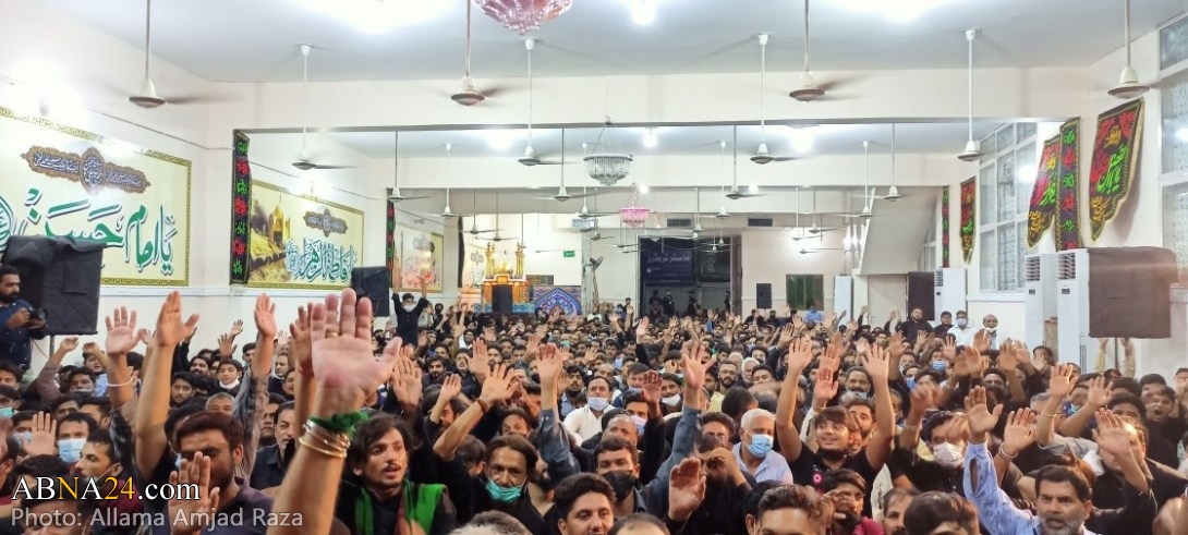 Photos: Muharram mourning Majlis at Hussainiya Muhammad Abdullah in Sialkot, Pakistan