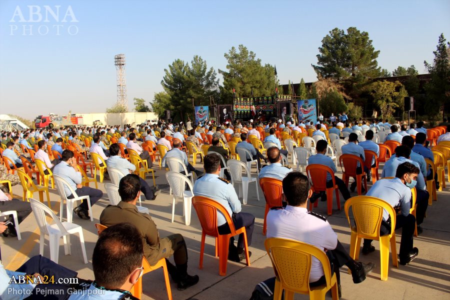 Photos: Muharram mourning ceremony at Martyr Babaei Air Base in Isfahan