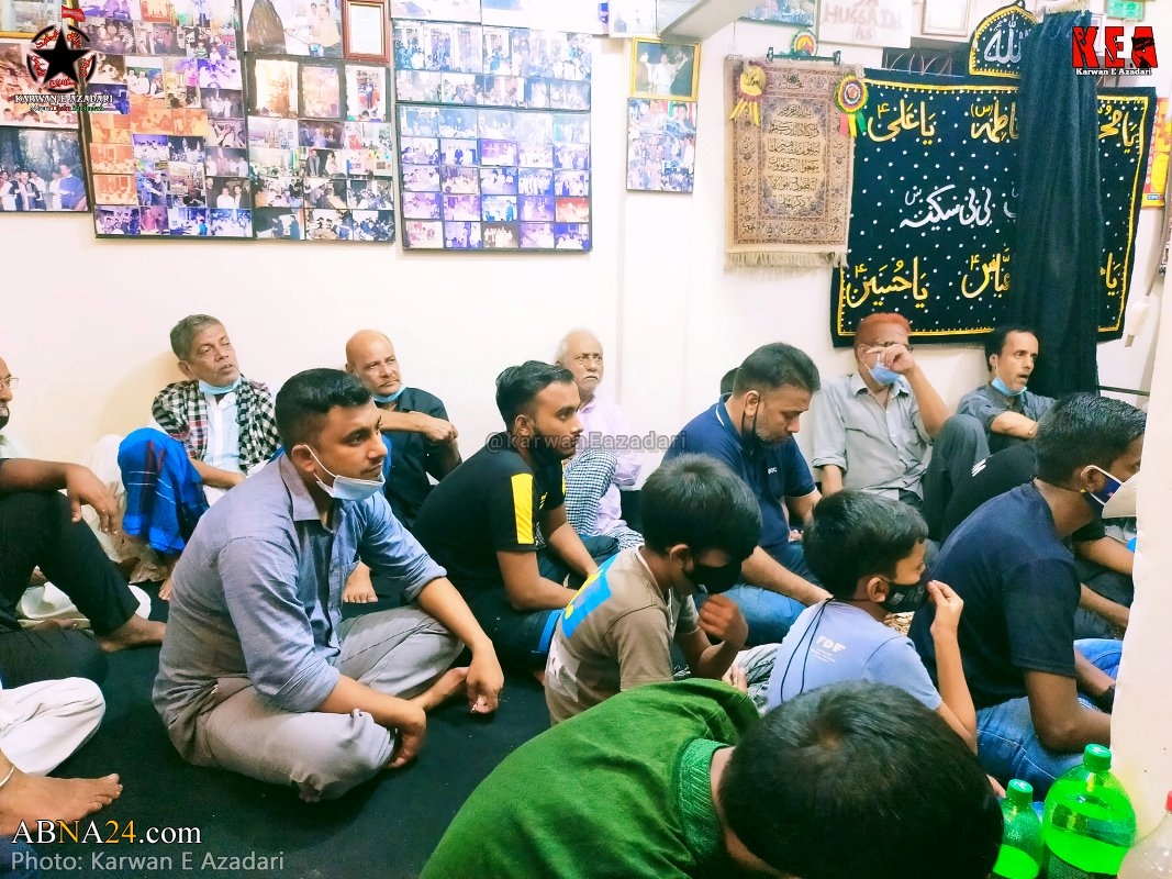 تقارير مصورة / مجلس عزاء حسيني في حسينية "اهل البيت (ع)" بمدينة "ميربور"