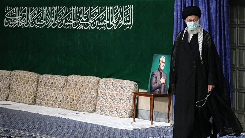 Rahbar Hadiri Acara Duka Malam Ketujuh Muharam
