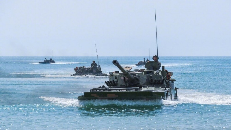 中国将在台湾海峡附近举行演习