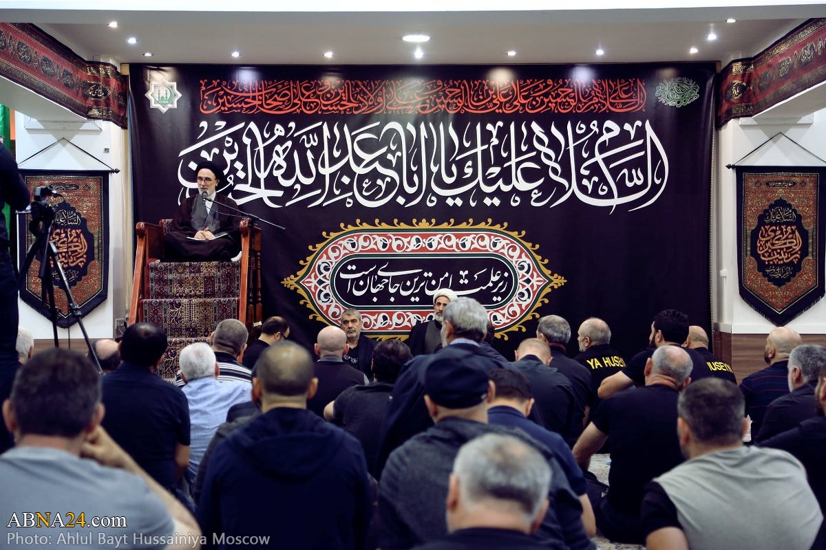 تصویری رپورٹ/ ماسکو میں عزاداری سید الشہداء کا عظیم اجتماع