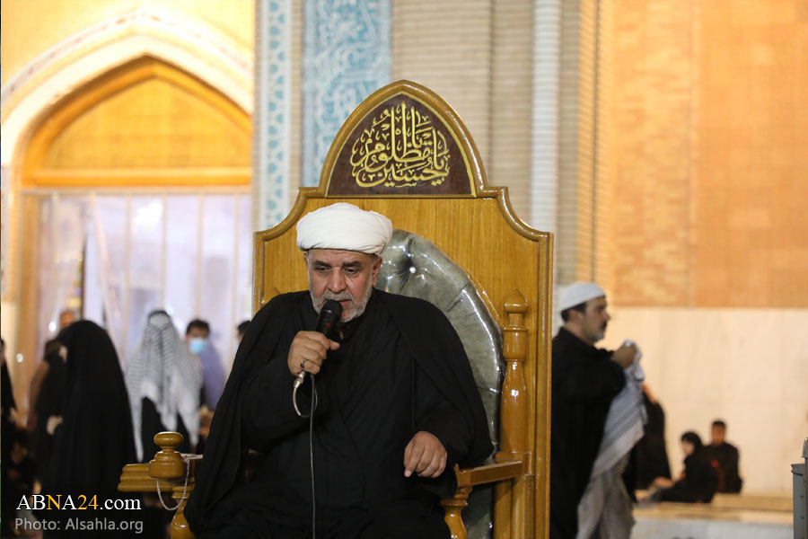 تقارير مصورة / مجلس عزاء حسيني في مسجد السهلة