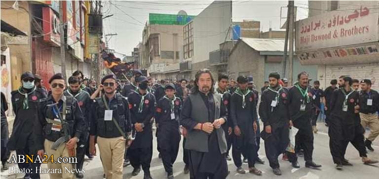 Photos: 7th day of Muharram mourning procession in Imam Bargah Kalan of Quetta